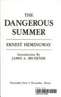 The_dangerous_summer___Ernest_Hemingway___introduction_by_James_A__Michener
