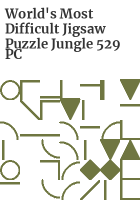World_s_Most_Difficult_Jigsaw_Puzzle_Jungle_529_PC