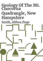 Geology_of_the_Mt__Chocorua_quadrangle__New_Hampshire